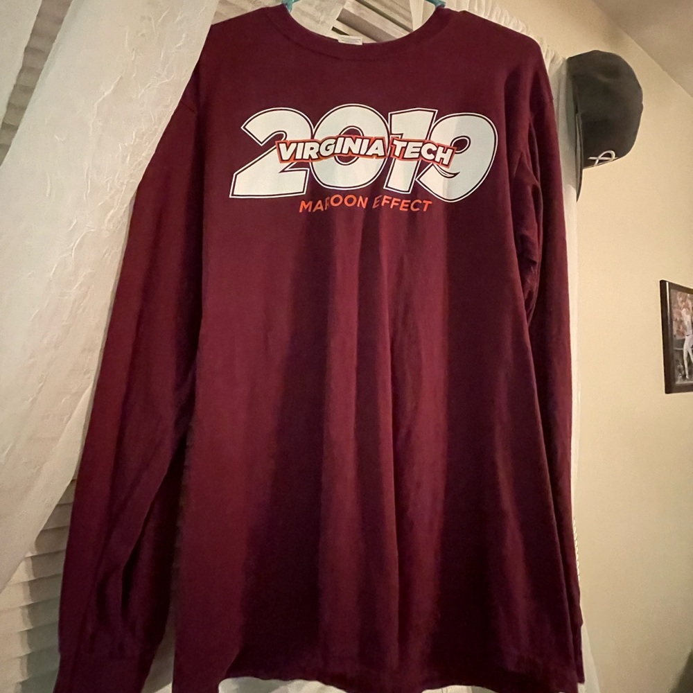 Virginia Tech Maroon Effect Shirt